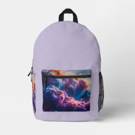 Arte de Nebulosa Espacial Abstrata - Cósmico Color
