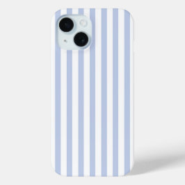 Arte de padrão de listra vertical azul branco suav