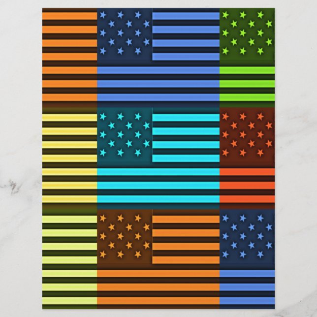 Arte de padrão de vetor de seleção com várias core (Frente)