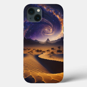 Arte de Paisagem Surreal do Desert Galaxy