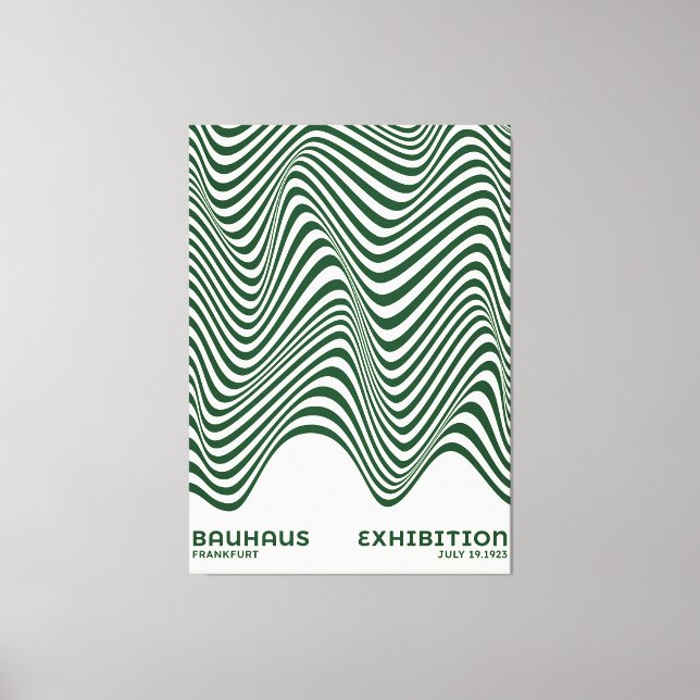 Arte de parede abstrata Bauhaus, para decoração de (Frente)