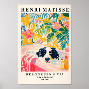 Arte de Parede Border Collie, Poster Estético, Dec