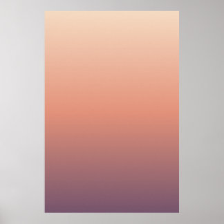 Arte de Parede com Gradiente Abstrato em Poster