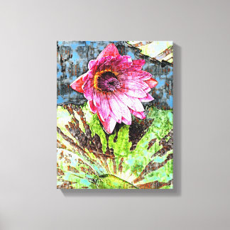 Arte de parede da Canvas de mídia mista