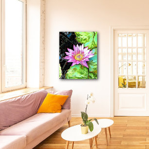 Arte de parede da Canvas de mídia mista