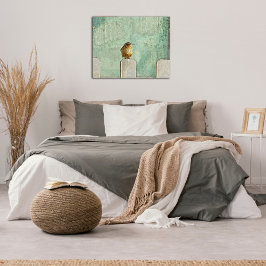 Arte de parede da Canvas de mídia mista digital