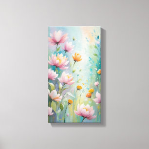 Arte de Parede da Canvas do Pastel