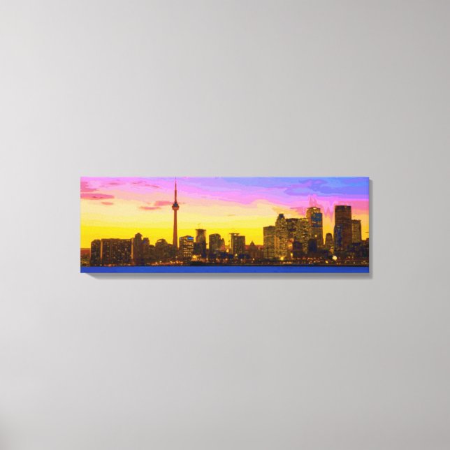 Arte de parede da Canvas "TDOT SKYLINE" da Innovat (Frente)