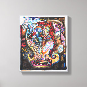 Arte de Parede de Canvas Alchemical Persiga