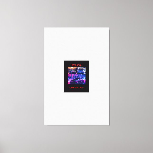 Arte de Parede de Impressão da Coleção de Carros J (Frente)