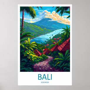 Arte de Parede de Viagem de Bali Impressão em Pare