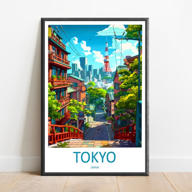 Arte de Parede de Viagem Japão Decoração de Parede (Criador carregado)