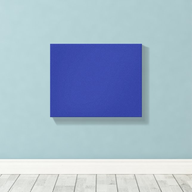 Arte de Parede em Tela Azul | Decoração Minimalist (Insitu(piso de madeira))