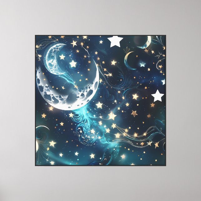 Arte de Parede – Impressão em Tela da Lua Celestia (Frente)
