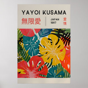 Arte de Parede Japonesa em Impressão - Yayoi Kusam