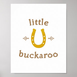 Arte de Parede Little Buckaroo Impressão 8x10