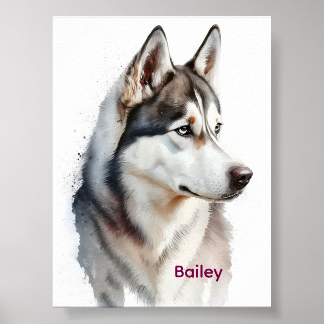 Arte de Parede para Banheiro de Cachorro, Poster d (Frente)