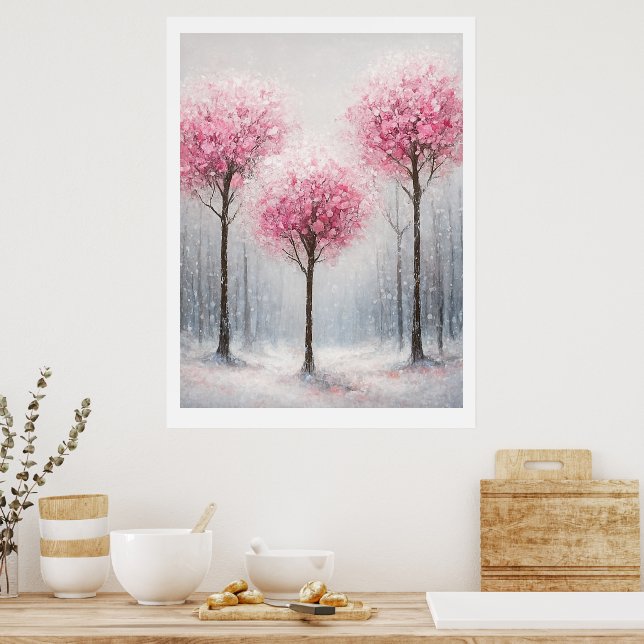 Arte de Parede Poster Montanha – Decoração de Casa (Cozinha)