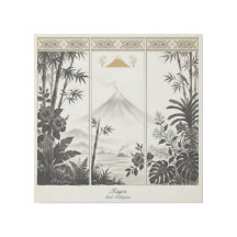 Arte de Parede Tríptico do Vulcão Mayon