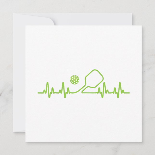 Arte De Pickleball Para Homens, Mulher Coloca Bola (Frente)