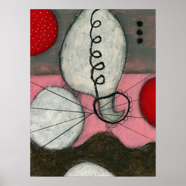 Arte de Poster de Parede de Ar Quente (Frente)