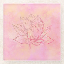 Arte de Rosa claro de Ilustração de Flor de Lotus 