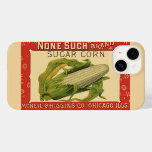 Arte de rótulo de legume vintage, None Such Milho