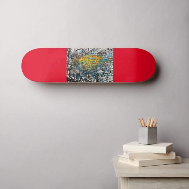 Arte de Skate na Prancha (Arte de parede (Horz))