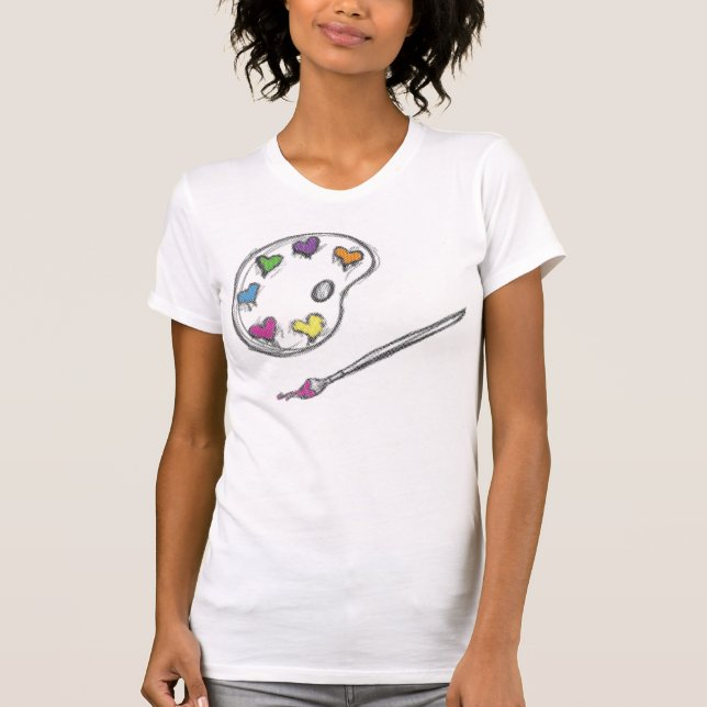 arte de t-shirt loving (Frente)