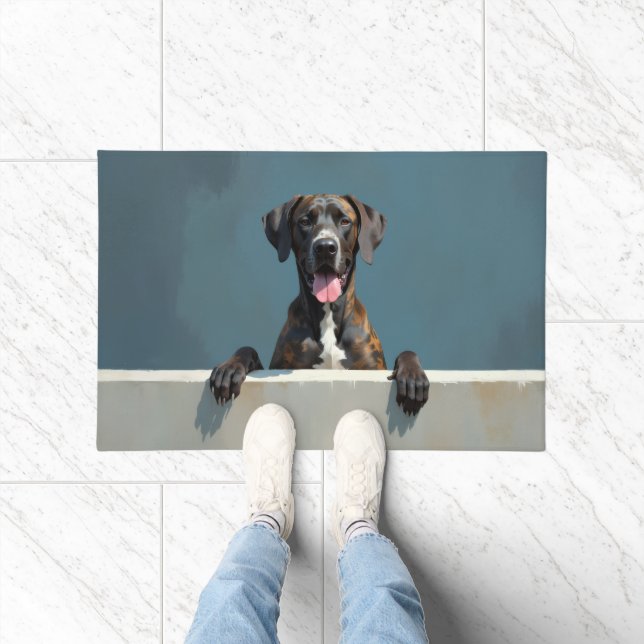 Arte de Tapete de Porta do Cão Great Dane (Interior)