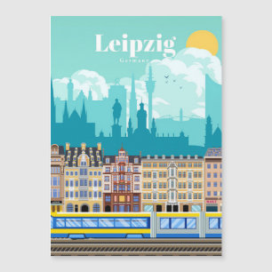 Arte de Viagem Viagem para Leipzig Alemanha