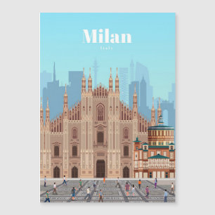 Arte de Viagem Viaje para Milão Itália