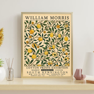 Arte de William Morris Impressão Floral Botânica