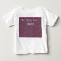 Arte Deco Cinzas Mazes Camiseta Bebê