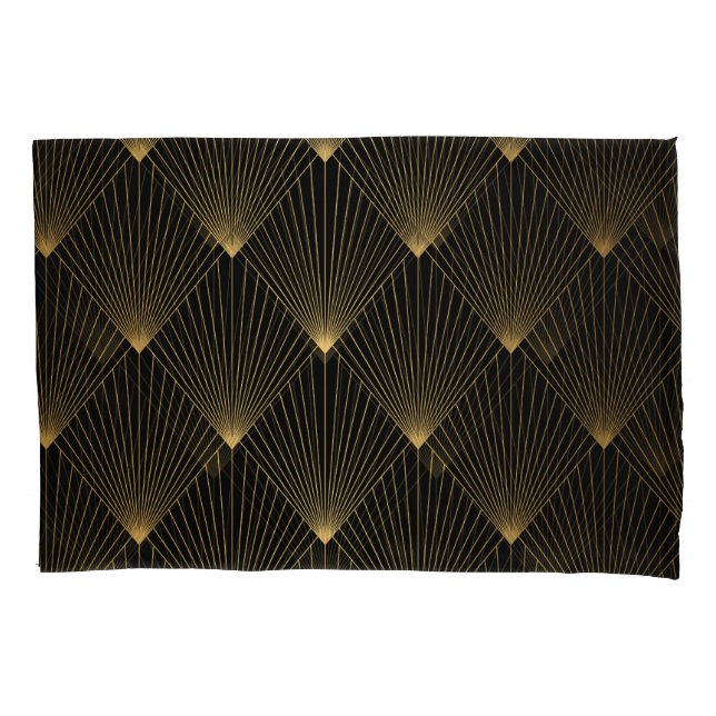 Arte Deco: Legância Dourada Negra. (Frente)