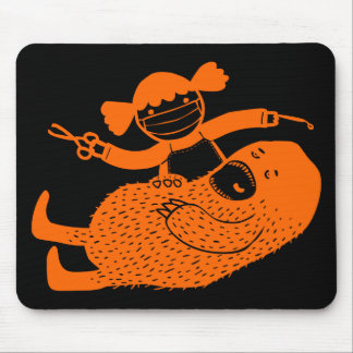 Arte dental Mousepad do Doodle do trabalho do