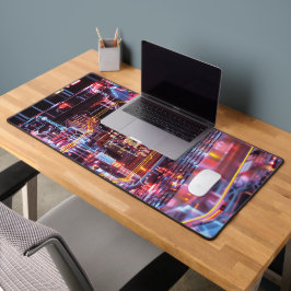 Arte Digital Fantasia Eletro Neon Vidro Laptop