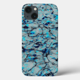 Arte digital legal e moderna da aquarela azul