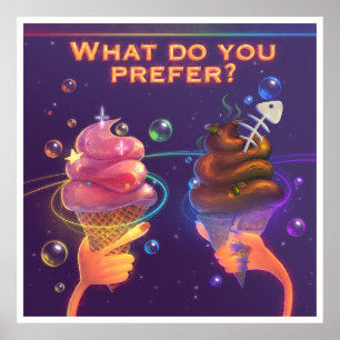 Arte digital motivacional como poster