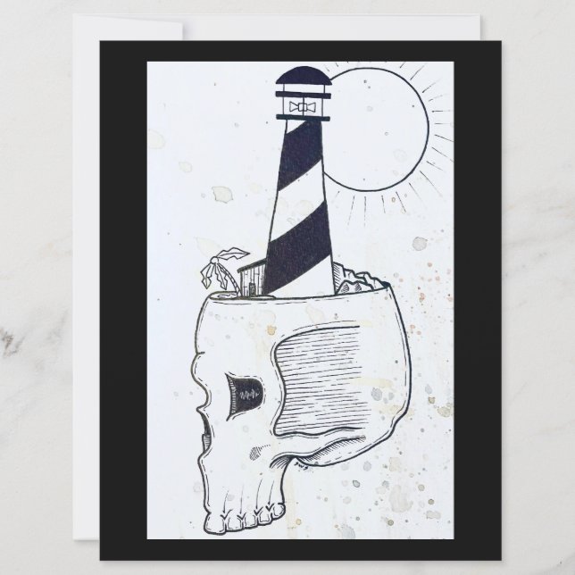 arte do crânio (Frente)