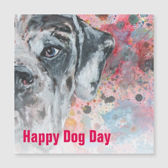 arte do Dogue Alemão (Frente)