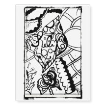 Arte do Doodle de Rachel - relaxe