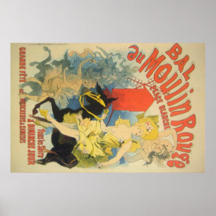 Arte do poster de Toulouse Lautrec