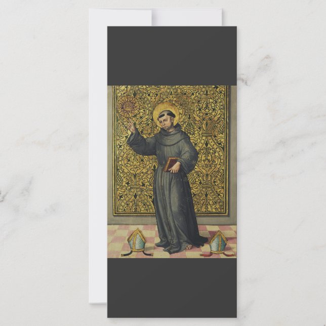 Arte do Renascimento de São Bernardino de Siena (Frente)