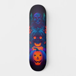 Arte do Skateboard Halloween