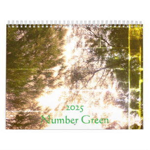 Arte e design do Planejador de Calendário 2025