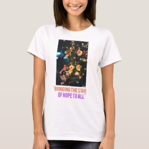 Arte e design para t-shirts do programa de natal