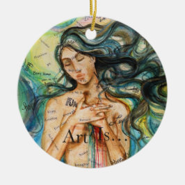 "Arte é..." Ornamento de arte