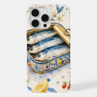 Arte em Aquarela de Sardinha Siciliana