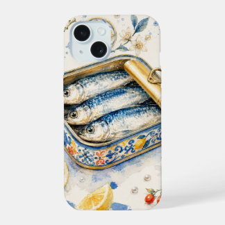 Arte em Aquarela de Sardinha Siciliana
